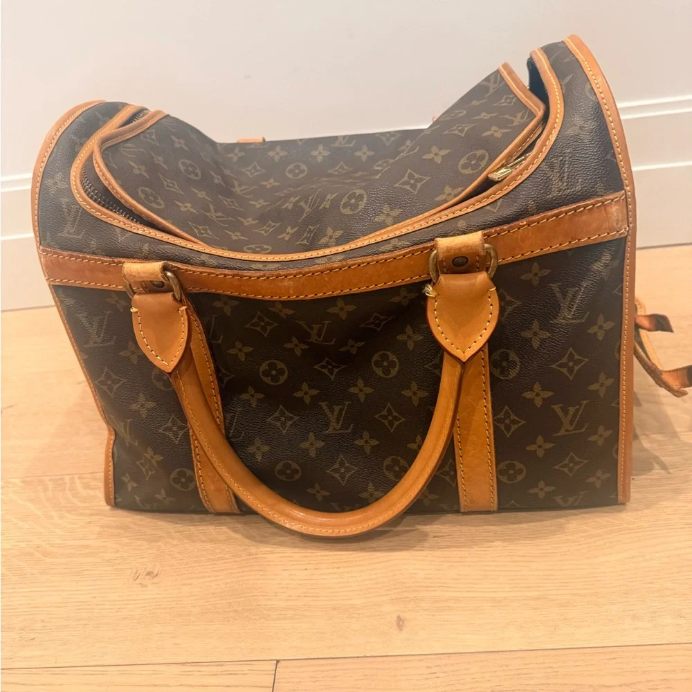 Louis Vuitton Monogram Dog / Cat Carrier Sac Chien